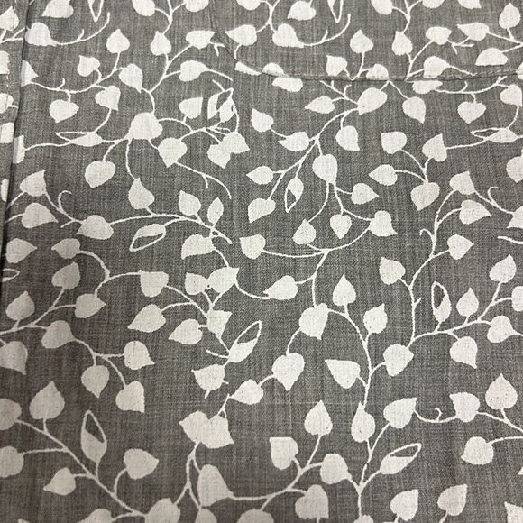 Penguin button down shirt with leaf print size XL - Picture 6 of 6